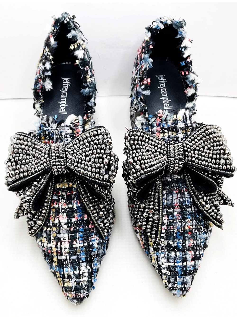 {Jeffrey Campbell} Valenti Embellished Bow Loafer